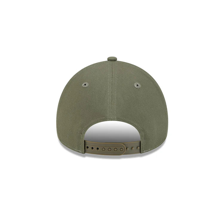 NEW ERA Chicago Bulls Earth Tonal Chainstitch 9FORTY A-Frame Snapback Cap - New Olive
