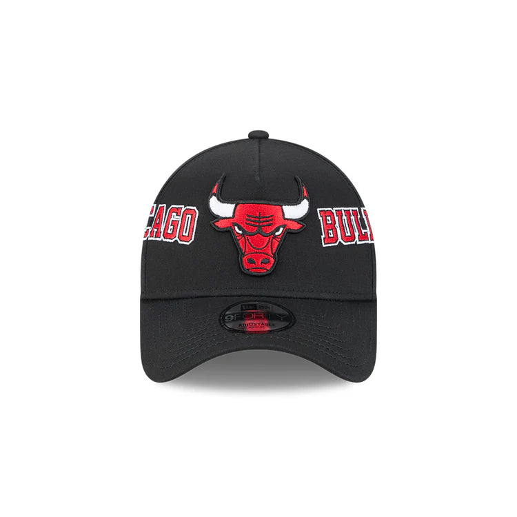 NEW ERA Chicago Bulls NBA Team Split 9FORTY A-Frame Snapback Cap - OTC