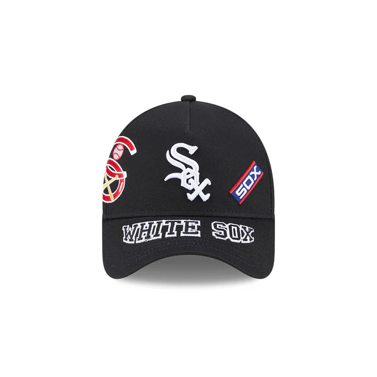 NEW ERA Chicago White Sox NBA All Over 9FORTY A-Frame Snapback Cap - OTC