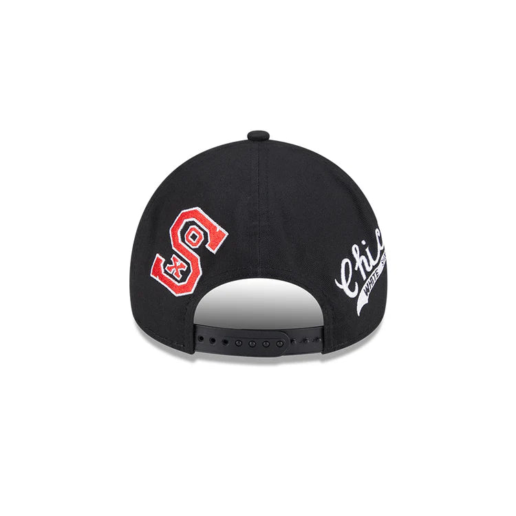 NEW ERA Chicago White Sox NBA All Over 9FORTY A-Frame Snapback Cap - OTC
