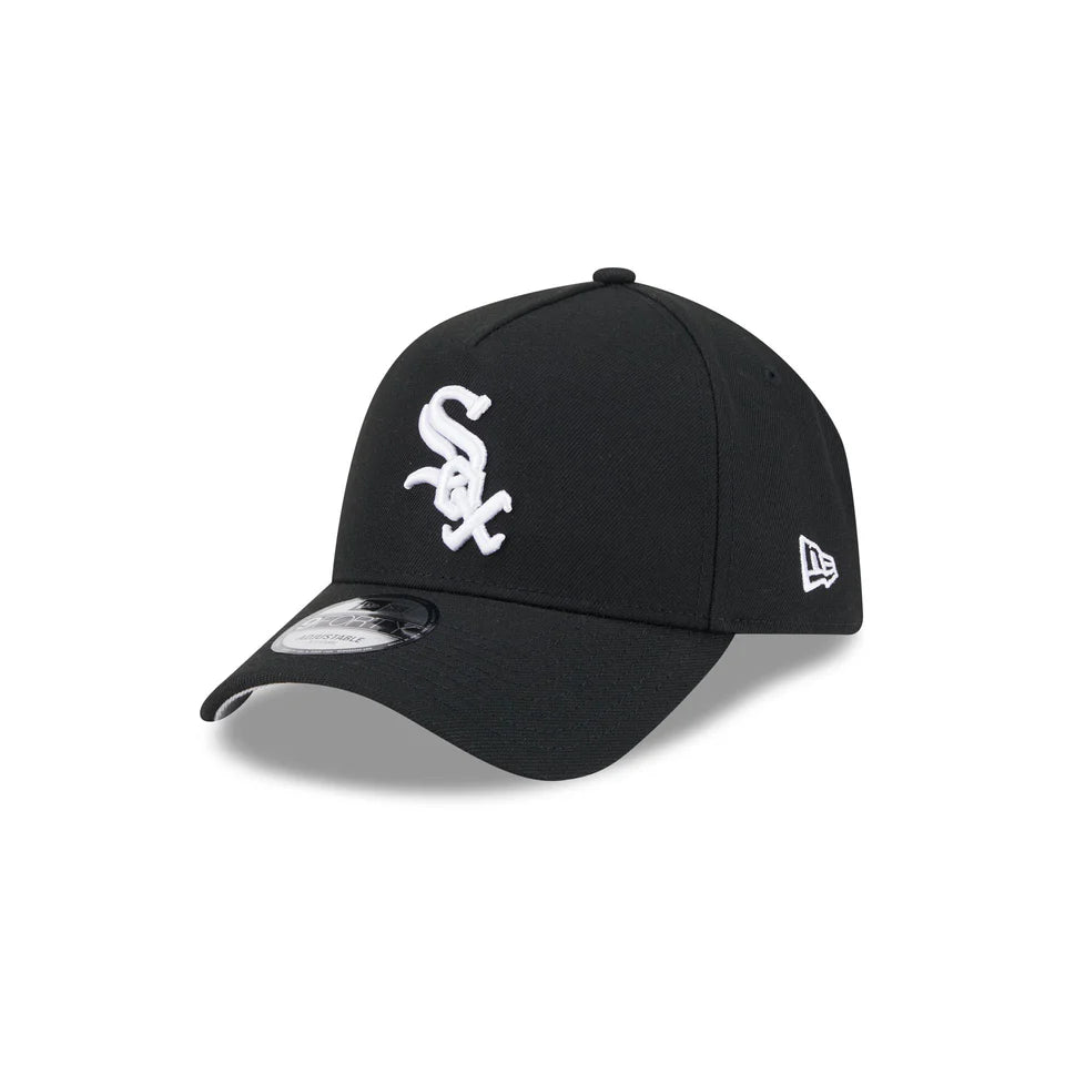 NEW ERA Chicago White Sox Local Dishes 9FORTY A-Frame Snapback Cap - Black