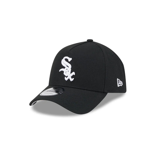 NEW ERA Chicago White Sox Local Dishes 9FORTY A-Frame Snapback Cap - Black
