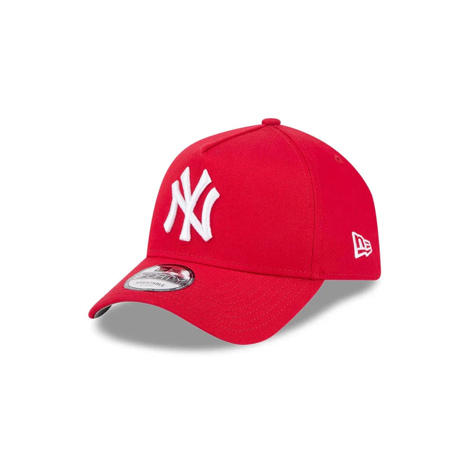 NEW ERA New York Yankees Spring Mix 9FORTY A-Frame Snapback Cap - Scarlet