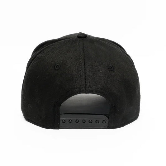 NEW ERA Chicago Bulls Dual Logo 9FORTY A-Frame Snapback Cap - Black