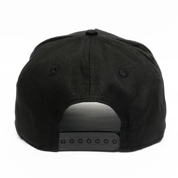 NEW ERA Las Vegas Raiders Dual Logo 9FORTY A-Frame Snapback Cap - Black