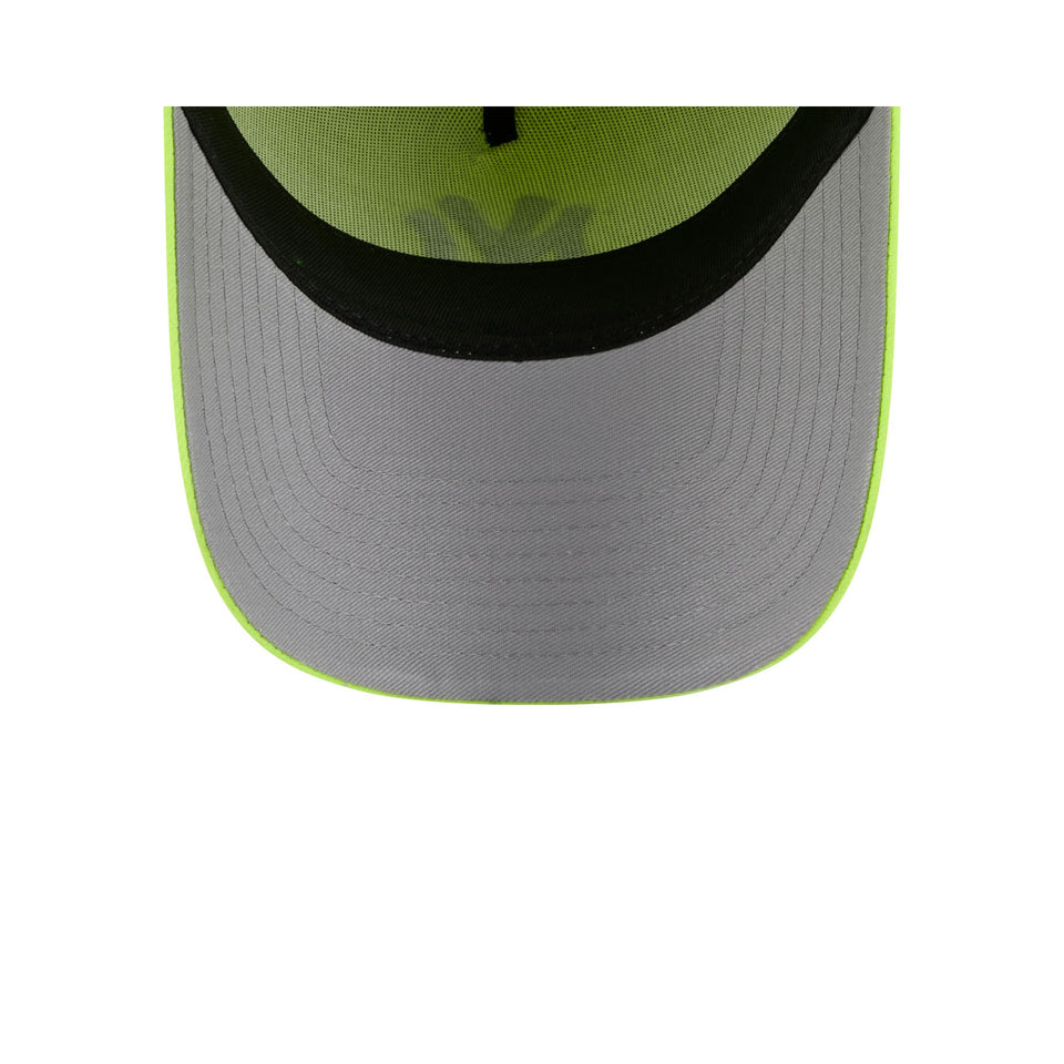 NEW ERA New York Yankees Hi Vis Reflect 9FORTY A-Frame Snapback Cap - Yellow/Grey