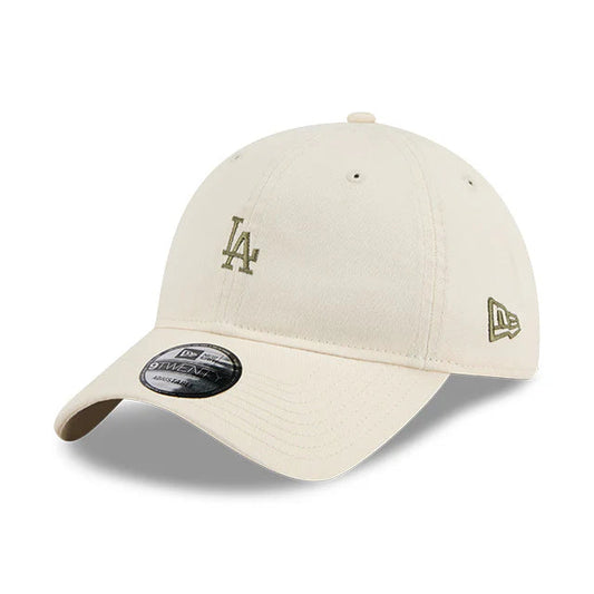 NEW ERA Los Angeles Dodgers Mini Vintage Cream 9TWENTY Strapback Cap - Light Cream/Light Cream UV