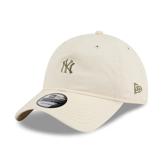NEW ERA New York Yankees Mini Vintage Cream 9TWENTY Strapback Cap - Light Cream/Light Cream UV