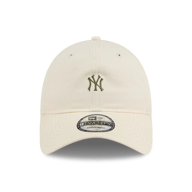 NEW ERA New York Yankees Mini Vintage Cream 9TWENTY Strapback Cap - Light Cream/Light Cream UV