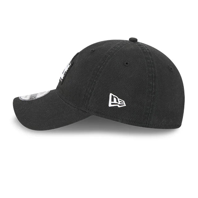 NEW ERA Los Angeles Dodgers Studded 9TWENTY Strapback Cap - Black/Black UV