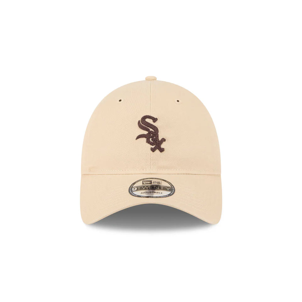 NEW ERA Chicago White Sox Washed Earthtones 9TWENTY A-Frame Snapback Cap - Oatmeal