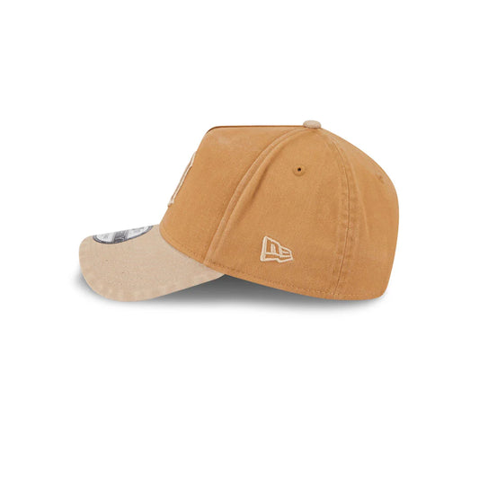 NEW ERA Detroit Tigers Washed Earthtones 9FORTY A-Frame Snapback Cap - Wheat/Grey UV