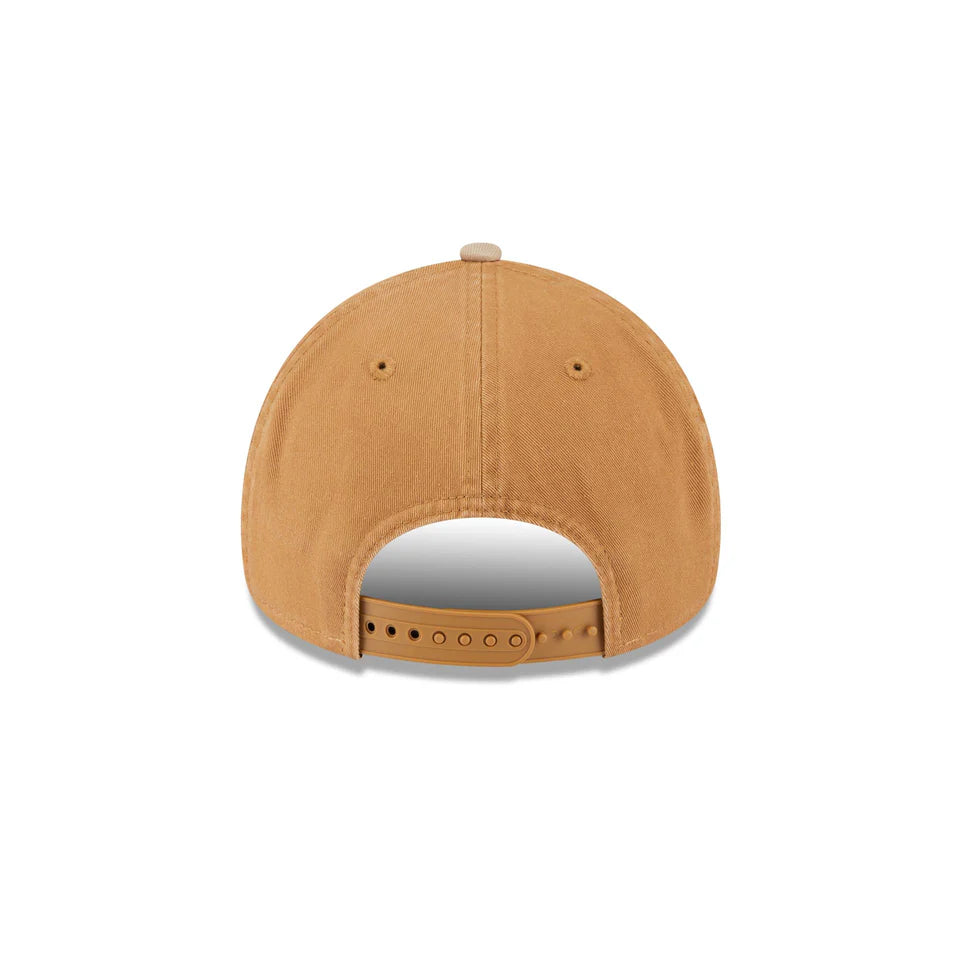 NEW ERA Detroit Tigers Washed Earthtones 9FORTY A-Frame Snapback Cap - Wheat/Grey UV