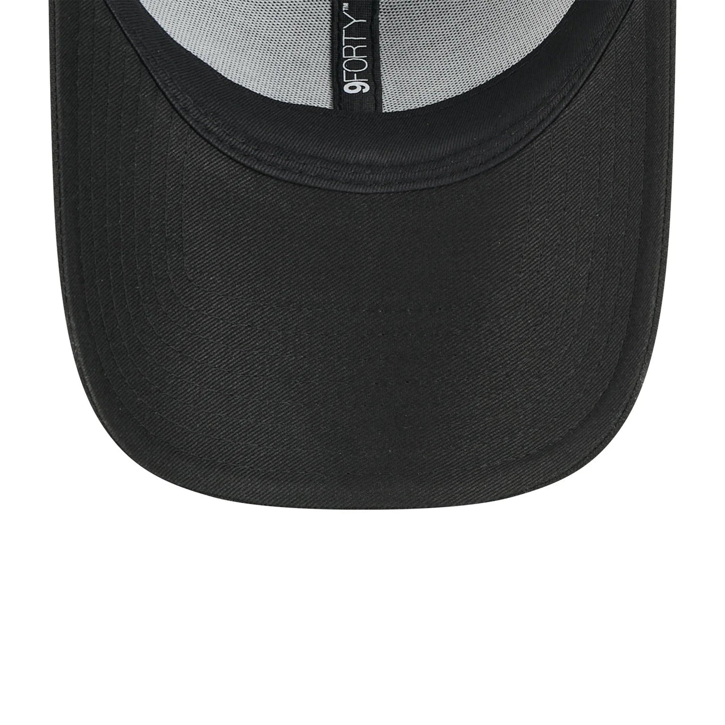 NEW ERA Las Vegas Raiders Liquid Metal 9FORTY Snapback Cap - Black/Black UV