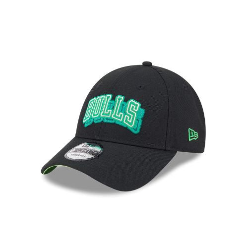 NEW ERA Chicago Bulls Neon 9FORTY Snapback Cap - Black/Green
