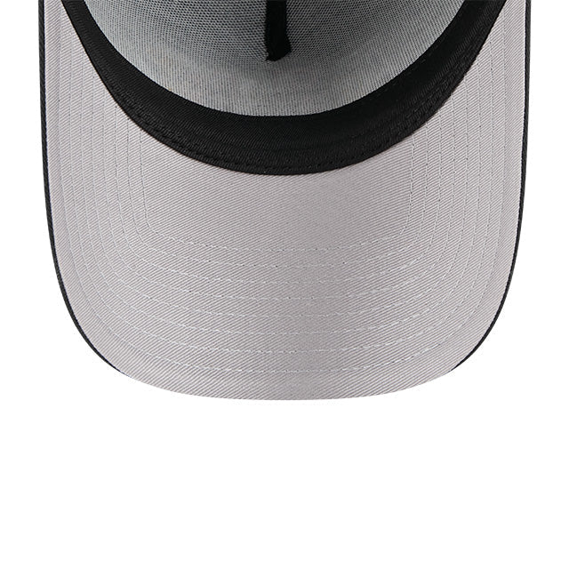 NEW ERA Los Angeles Dodgers Multi Letter 9FORTY A-Frame Snapback Cap - Black/Grey UV