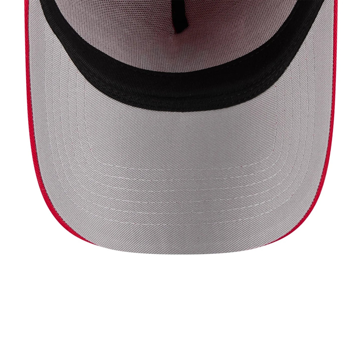 NEW ERA New York Yankees Barbed Wire Visor 9FORTY A-Frame Snapback Cap - Scarlet/Grey UV