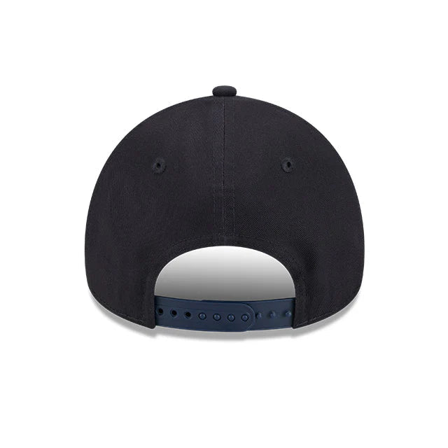 NEW ERA New York Yankees Midnight Campfire 9FORTY A-Frame Snapback Cap - Navy/Orange