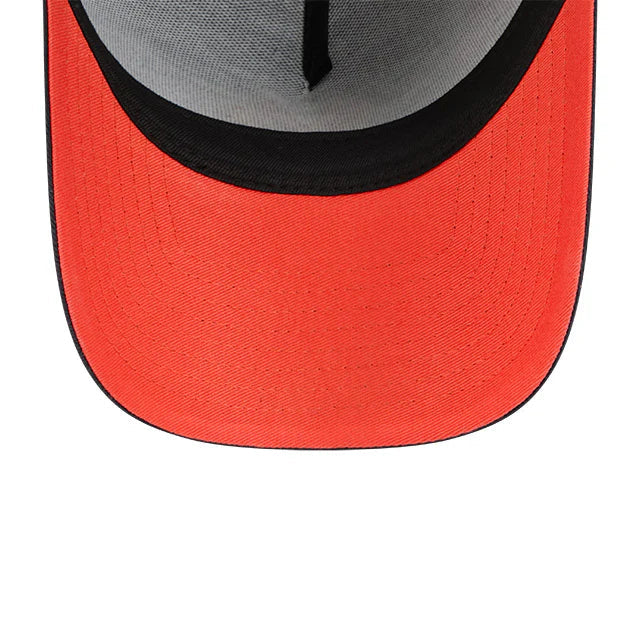 NEW ERA Los Angeles Dodgers Midnight Campfire 9FORTY A-Frame Snapback Cap - Navy/Orange