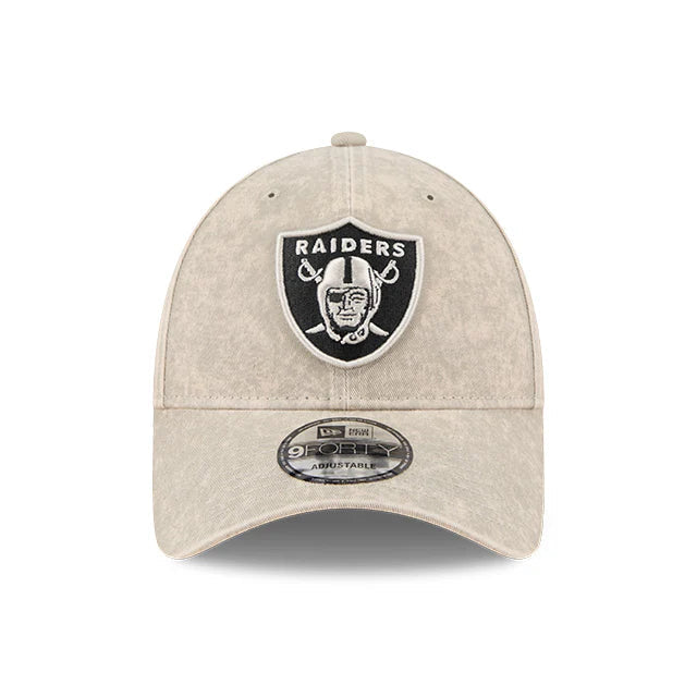 NEW ERA Las Vegas Raiders 9FORTY Snapback Cap - Washed Pebble