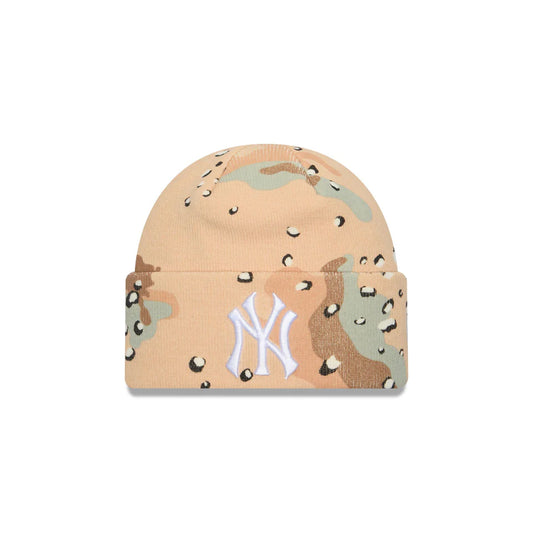 NEW ERA New York Yankees Knit Beanie - Claypan Camo