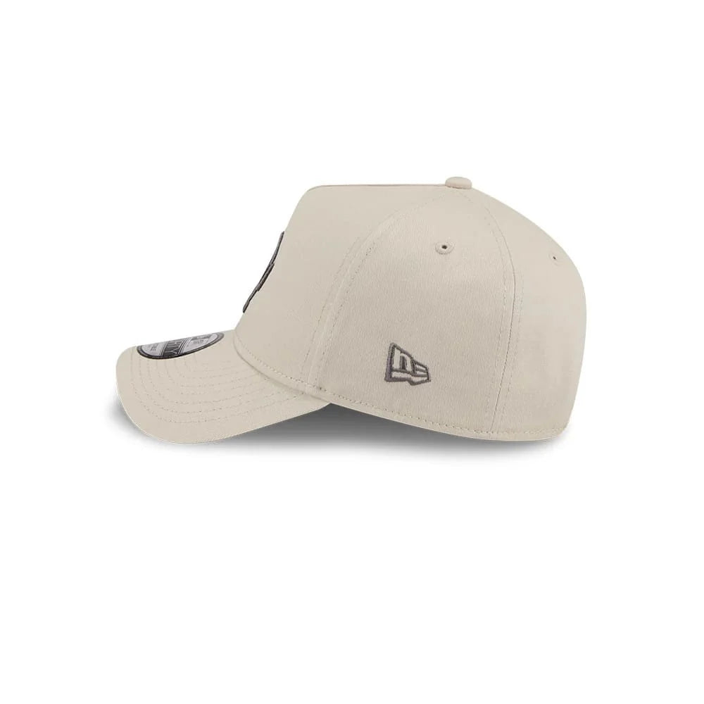 NEW ERA Los Angeles Dodgers Concrete 9FORTY A-Frame Snapback Cap - Stone