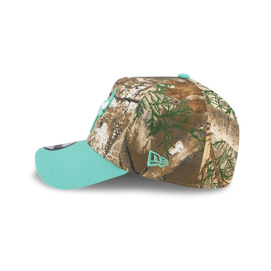 NEW ERA Chicago Bulls 9FORTY A-Frame Snapback Cap - Realtree/Spring Pastel