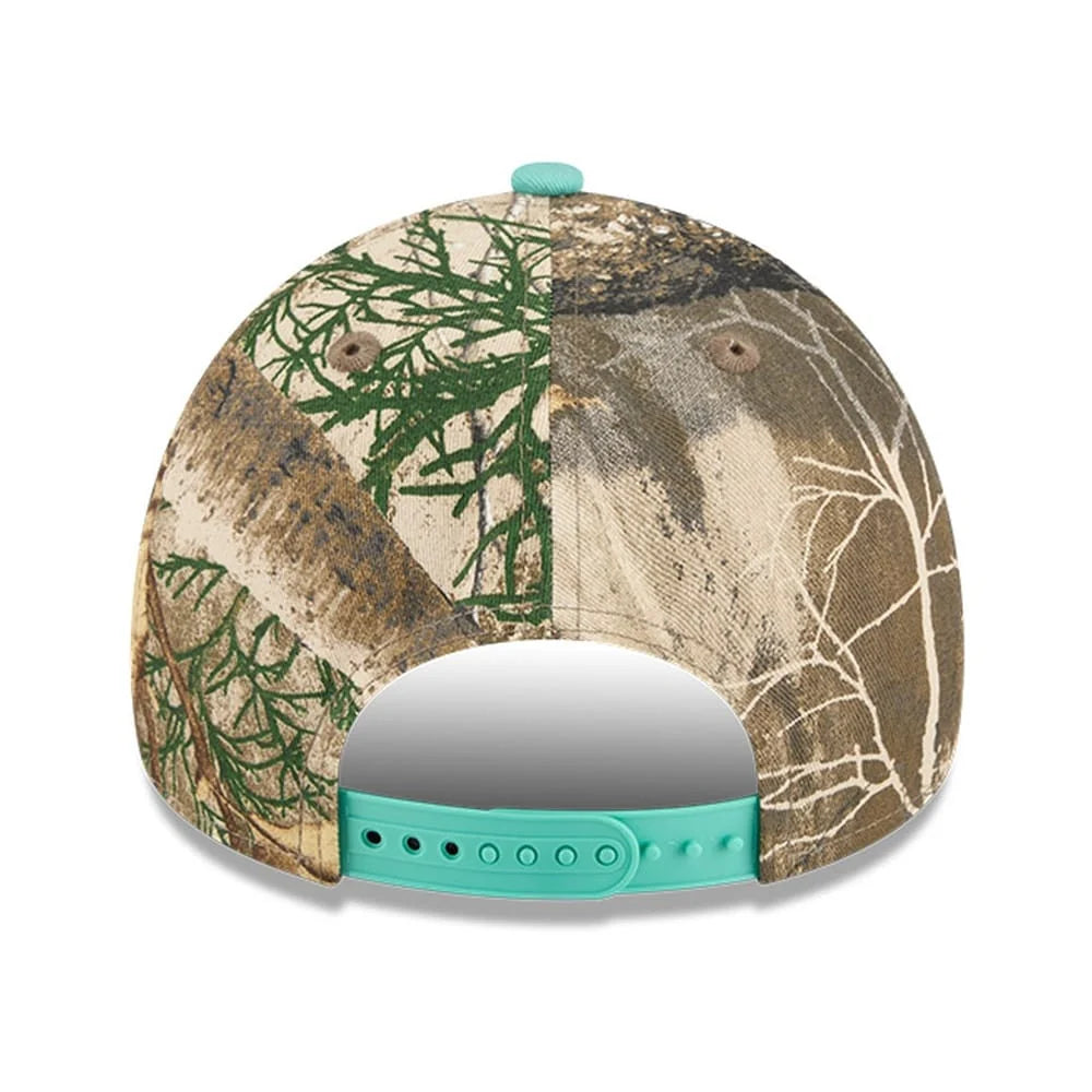 NEW ERA Chicago Bulls 9FORTY A-Frame Snapback Cap - Realtree/Spring Pastel
