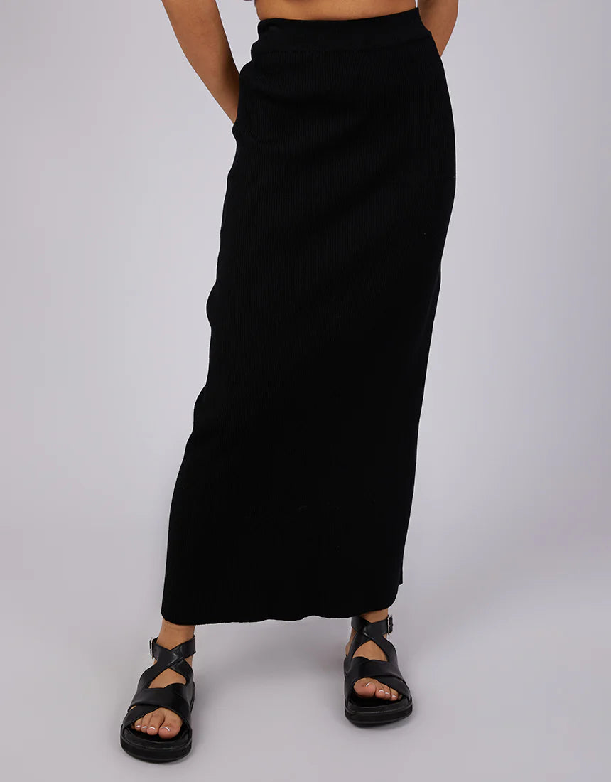 SILENT THEORY Freya Skirt - Black