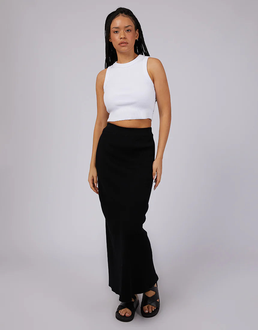 SILENT THEORY Freya Skirt - Black