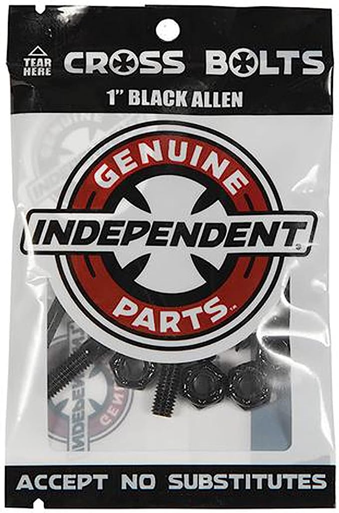 INDEPENDENT Genuine Parts Allen 1 Inch Hardware - Black