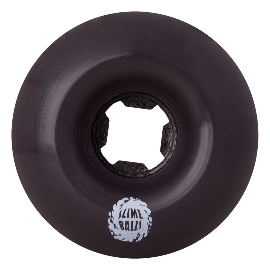 SANTA CRUZ 95A Slimeballs 60mm Skateboard Wheels - Vomits Black