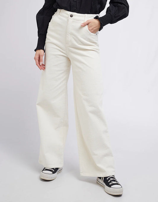ALL ABOUT EVE Archer Womens Corduroy Pant - Vintage White