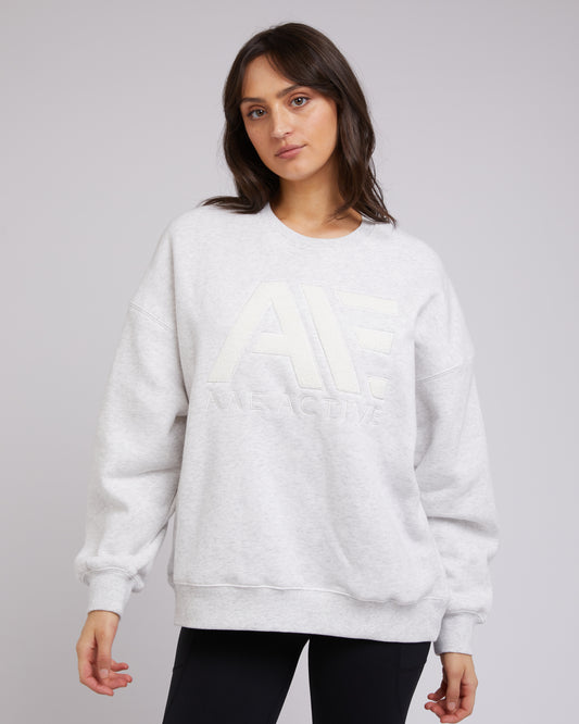 ALL ABOUT EVE Base Active Womens Crew - Snow