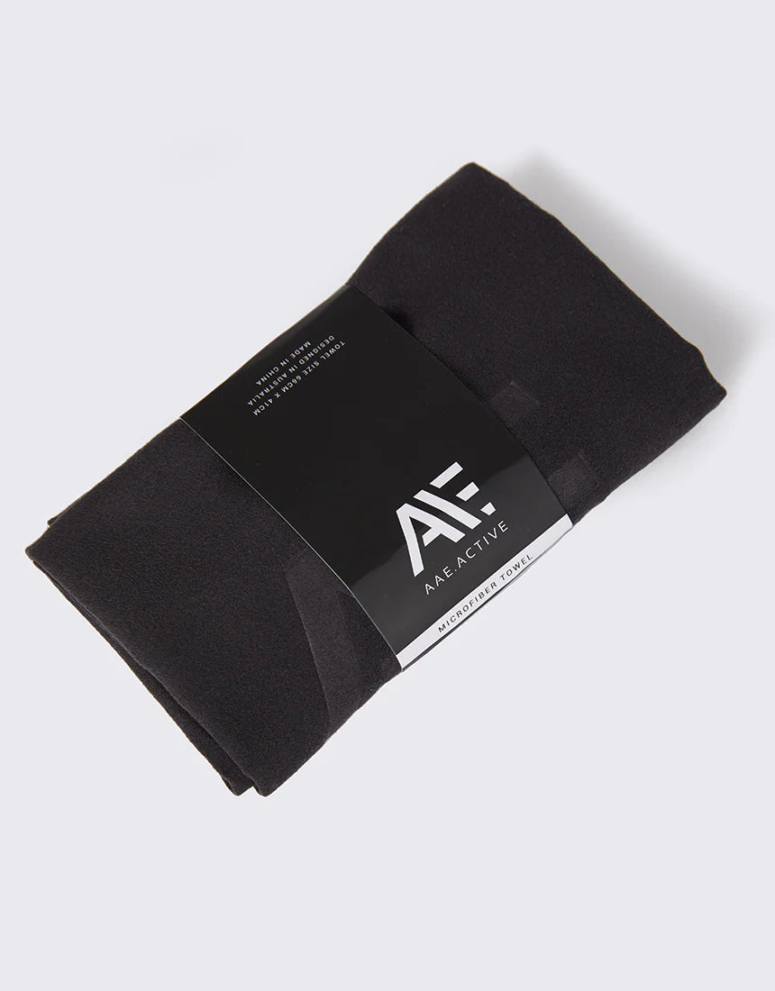 ALL ABOUT EVE Active Microfiber Towel - Black