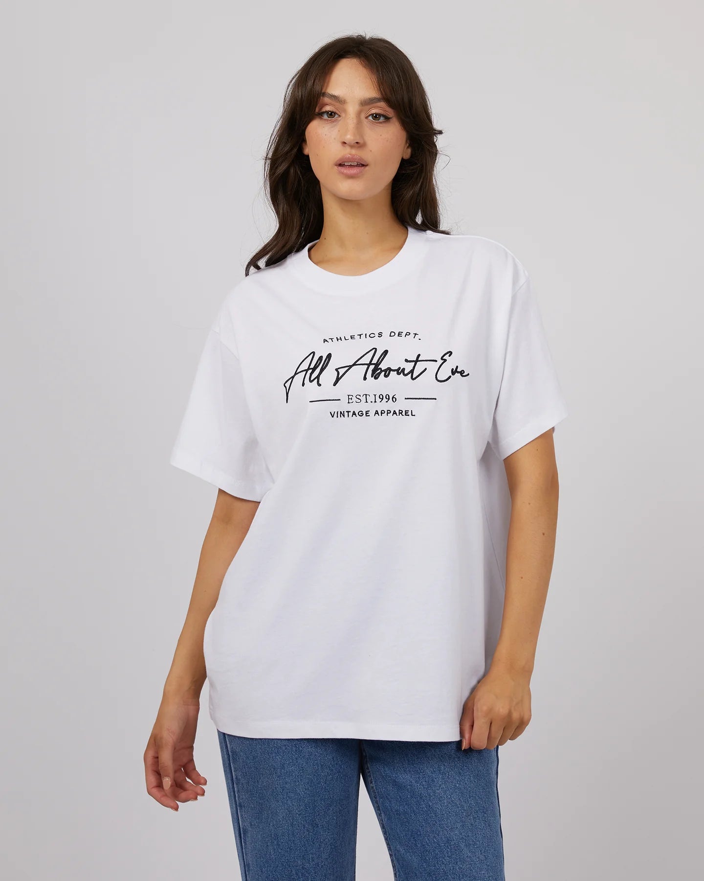 ALL ABOUT EVE Classic Womens Tee - White