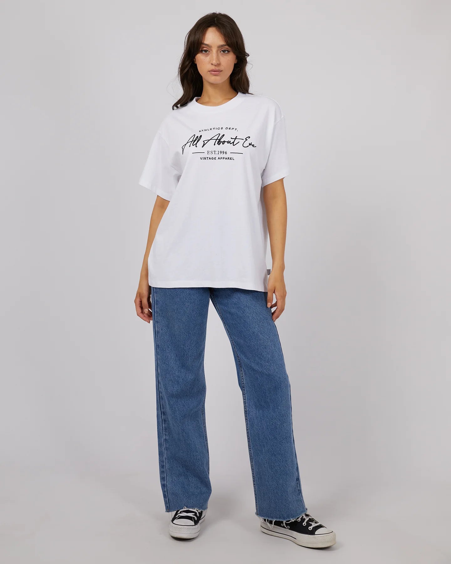 ALL ABOUT EVE Classic Womens Tee - White