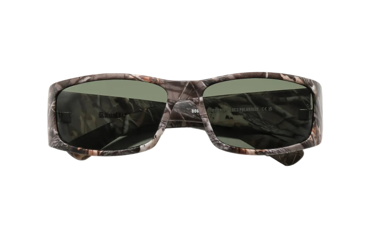 RITUAL VISION Doomsday Machine Polarised Sunglasses - Combat/Dark Green