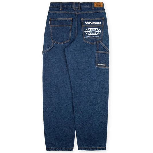 WNDRR Booster Carpenter Mens Jean - Washed Indigo