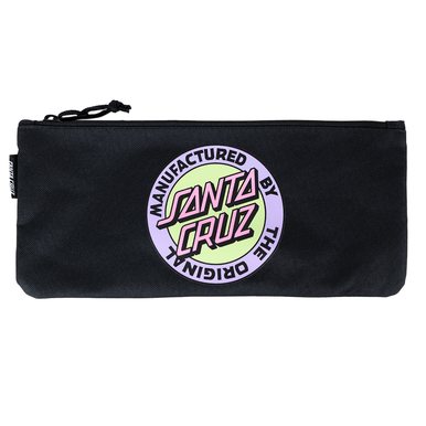 SANTA CRUZ MFG Dot Retro Pencil Case - Black