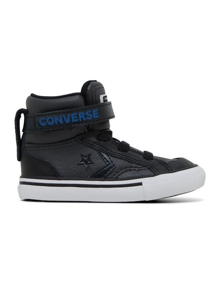 CONVERSE Pro Blaze Strap Infant Hi Shoe - Storm Wind/Black/Dark Marina Blue