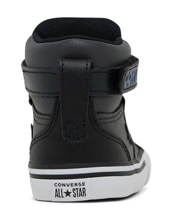 CONVERSE Pro Blaze Strap Infant Hi Shoe - Storm Wind/Black/Dark Marina Blue