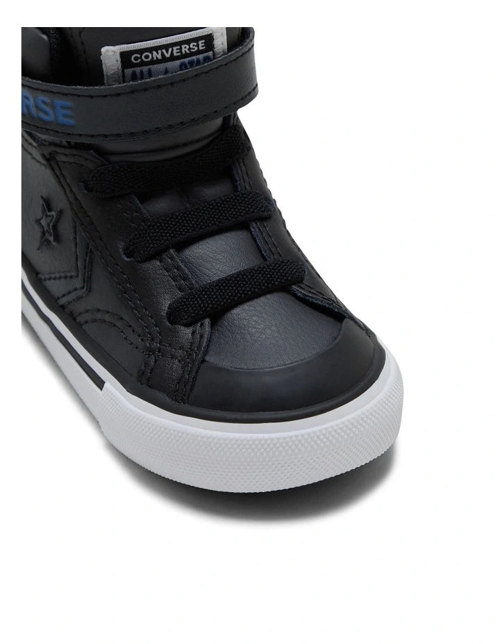 CONVERSE Pro Blaze Strap Infant Hi Shoe - Storm Wind/Black/Dark Marina Blue