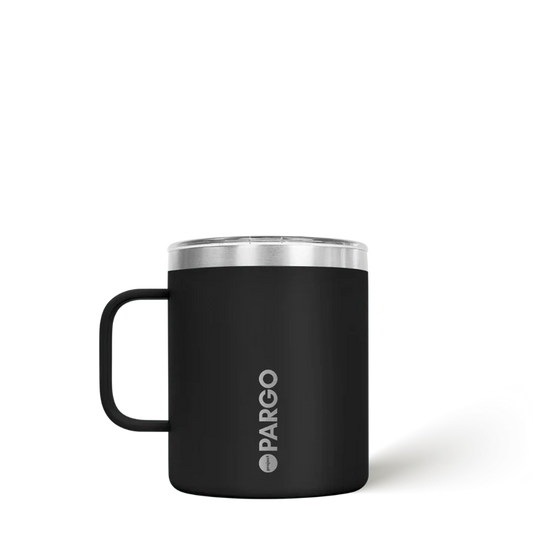 PARGO 12oz Insulated Mug - Midnight Black