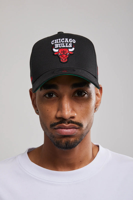 NEW ERA Chicago Bulls 9FORTY A-Frame Snapback Cap - Team