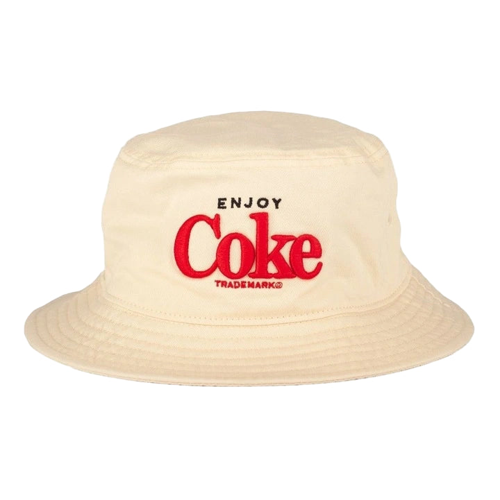 AMERICAN NEEDLE Coke Pigment Bucket Hat - Cream