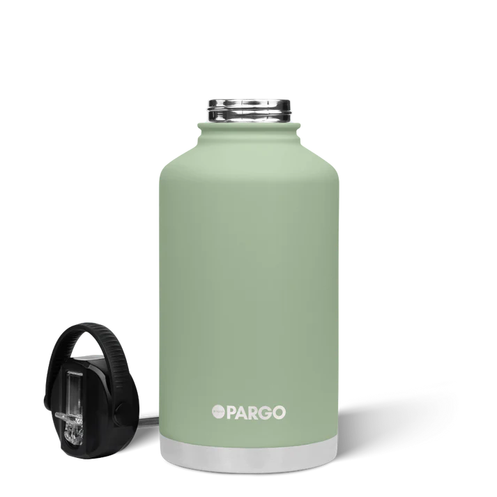 PARGO 1890ml Insulated Sports Drink Bottle w/ Straw Lid - Eucalypt Green