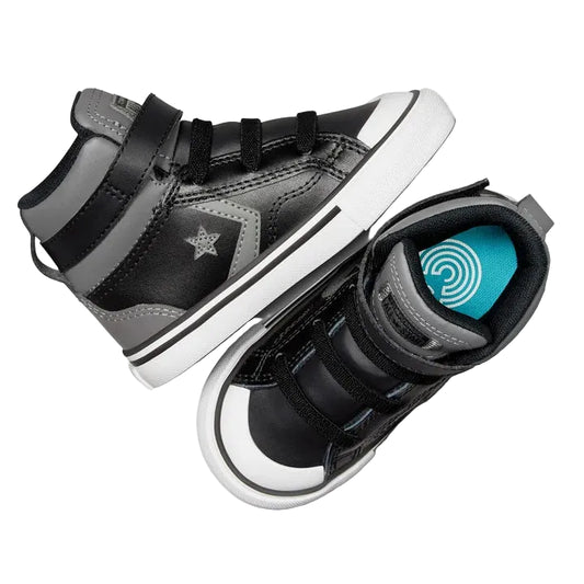 CONVERSE Pro Blaze Strap Infant Hi Shoe - Sharkskin/Black/White
