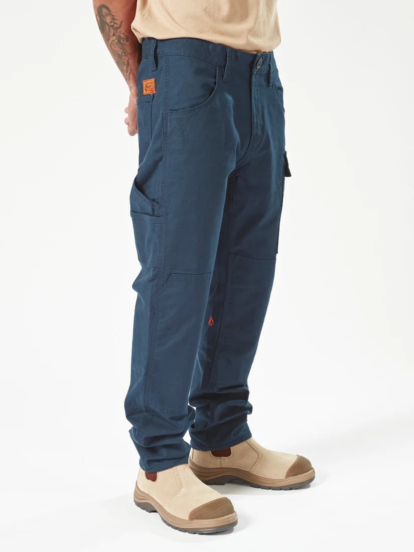 VOLCOM Caliper Mens Work Pant - Navy