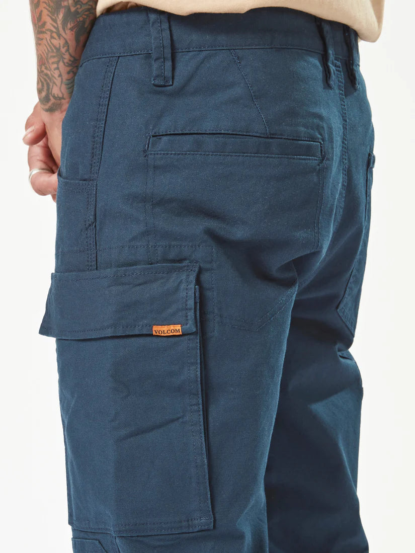 VOLCOM Caliper Mens Work Pant - Navy